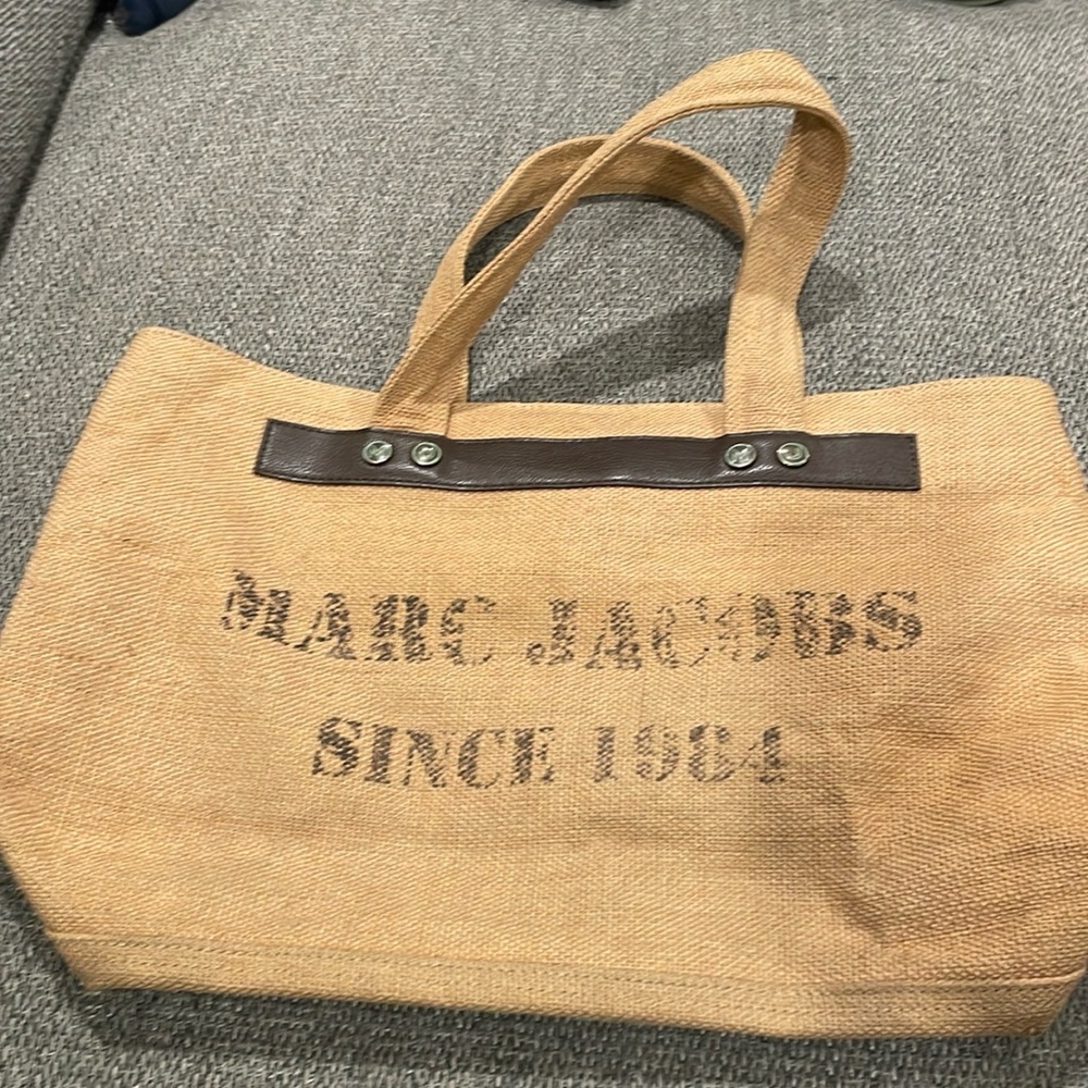Marc Jacobs Burlap Tote